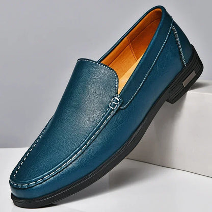 "Carlos" - Genuine Leather Slip-On Shoes