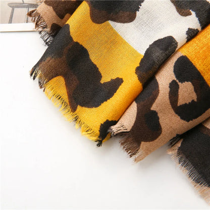 "Leopard" Long Scarf