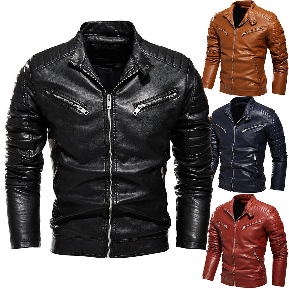 "Storm Rider" Leather Jacket