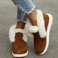 "Fuzzy Bliss" Vegan Suede & Fur Sneakers