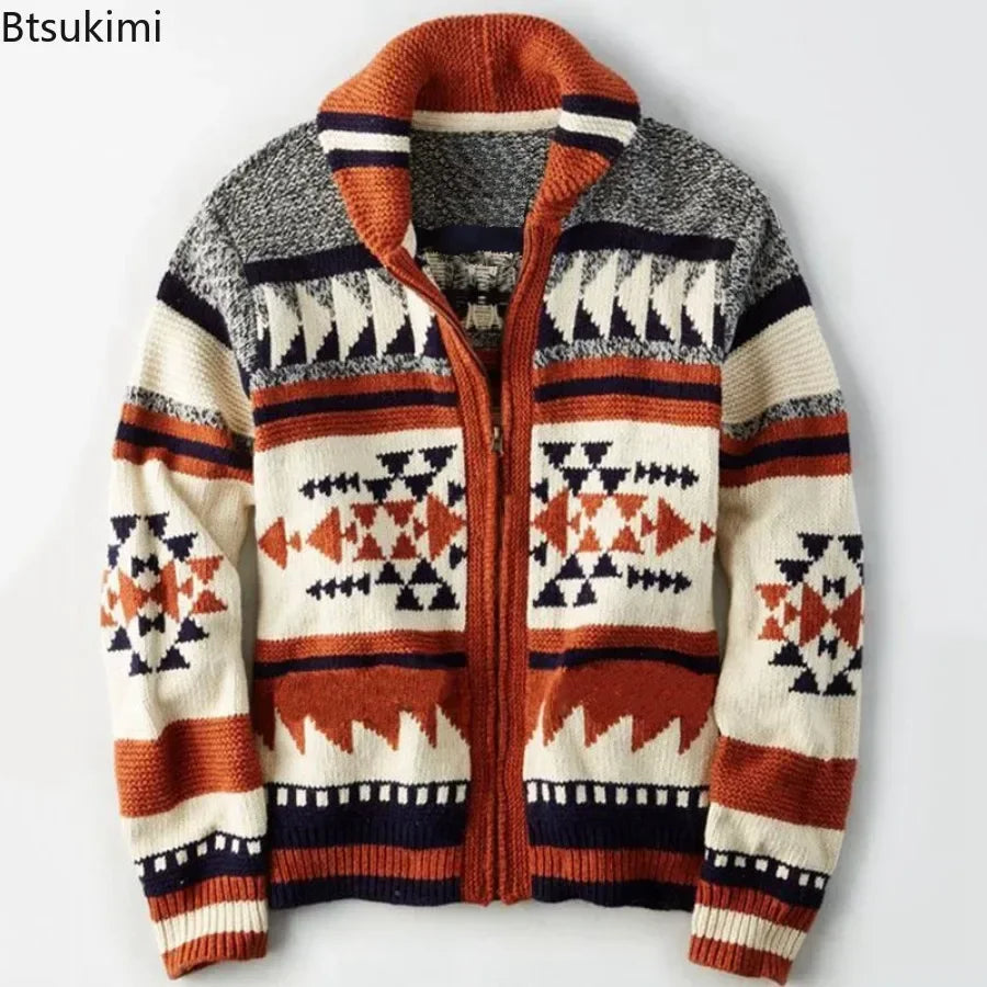 "Frontier" Knitted Cardigan