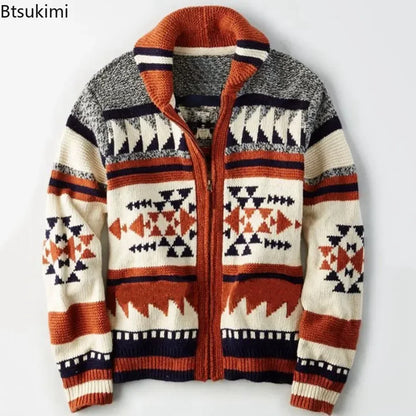 "Frontier" Knitted Cardigan