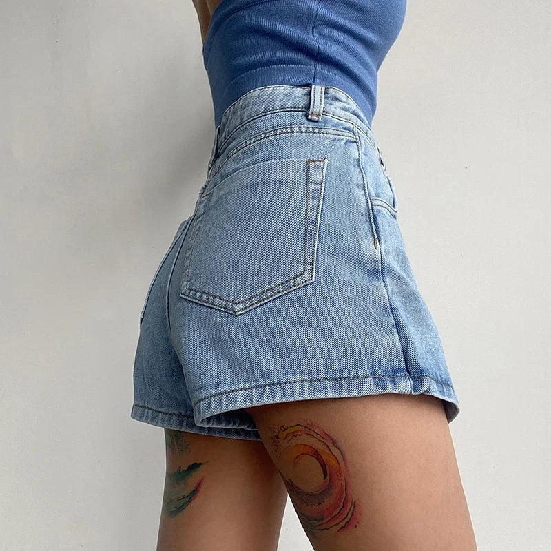 "Lucia" Denim Skirt - Cristian Moretti