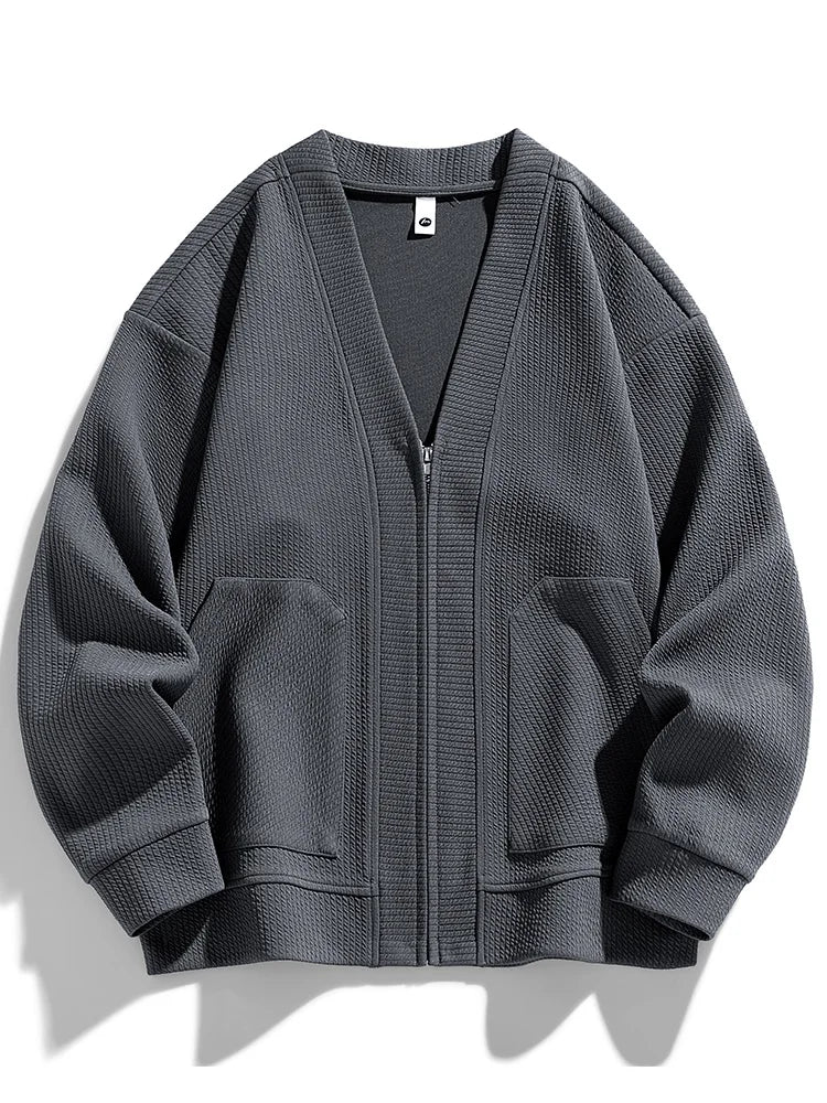 "Damiani" Zip-Up Cardigan