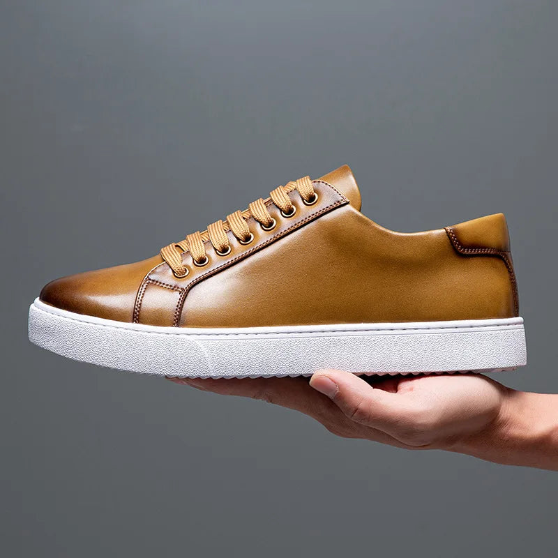 "Martino" Leather Sneaker