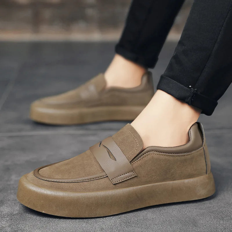 "Alessandro Rossi" Italian Slip-On Sneakers - Cristian Moretti