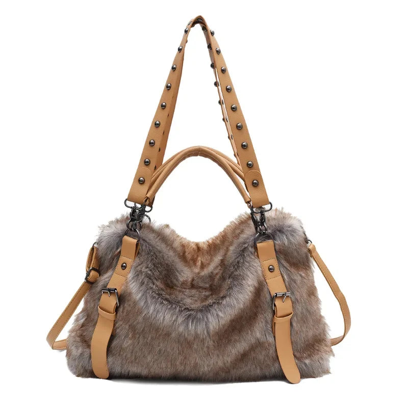 "Antonella" Fur Handbag