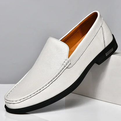 "Carlos" - Genuine Leather Slip-On Shoes