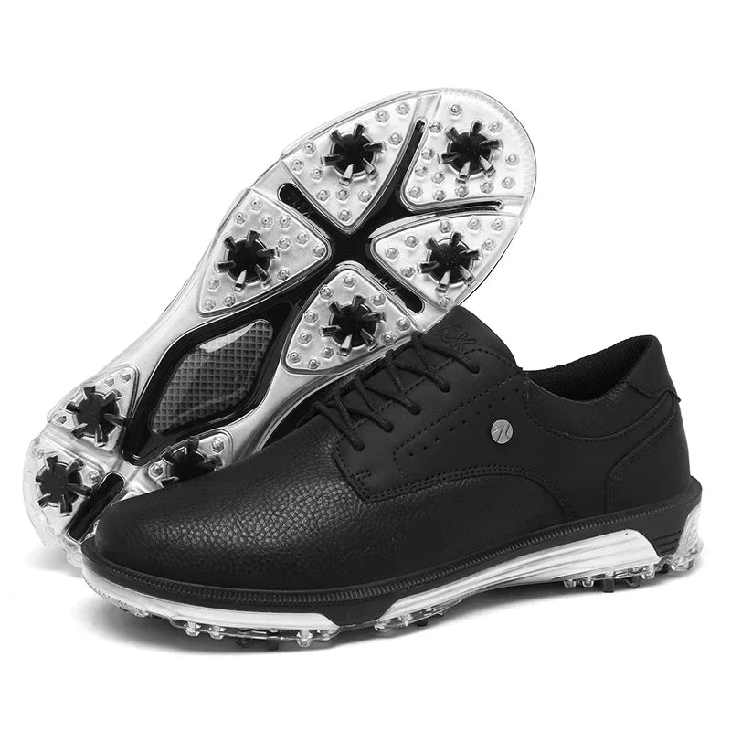 SwingMaster™ Leather Golf Shoes - Cristian Moretti
