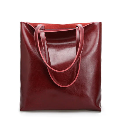 Alba Serenata – Structured Leather Tote