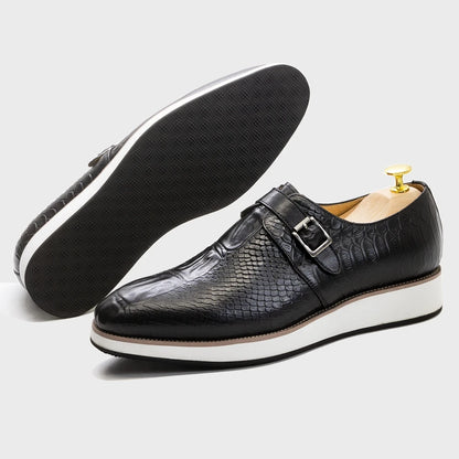 "Imperial" Leather Monkstraps