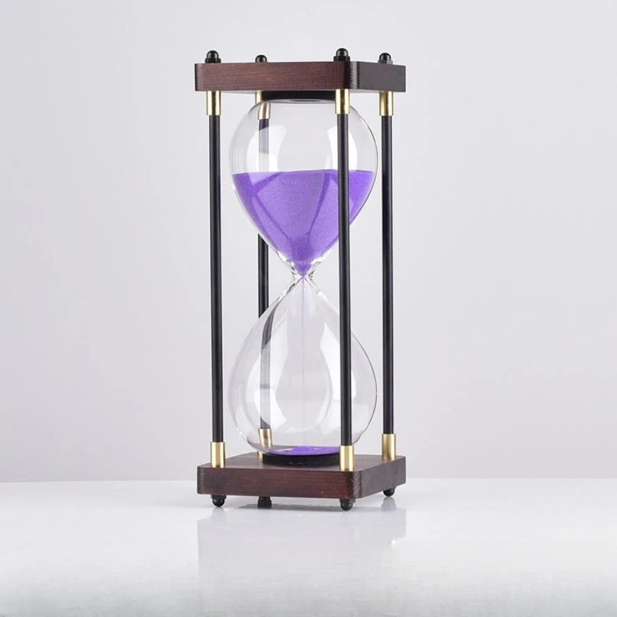 "Tempo Eterno" Wooden Hourglass - Cristian Moretti