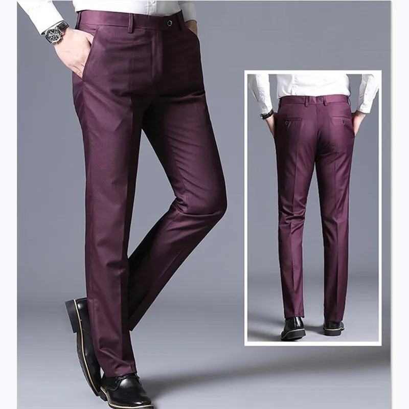 "Ambassador" Tailored Suit Pants