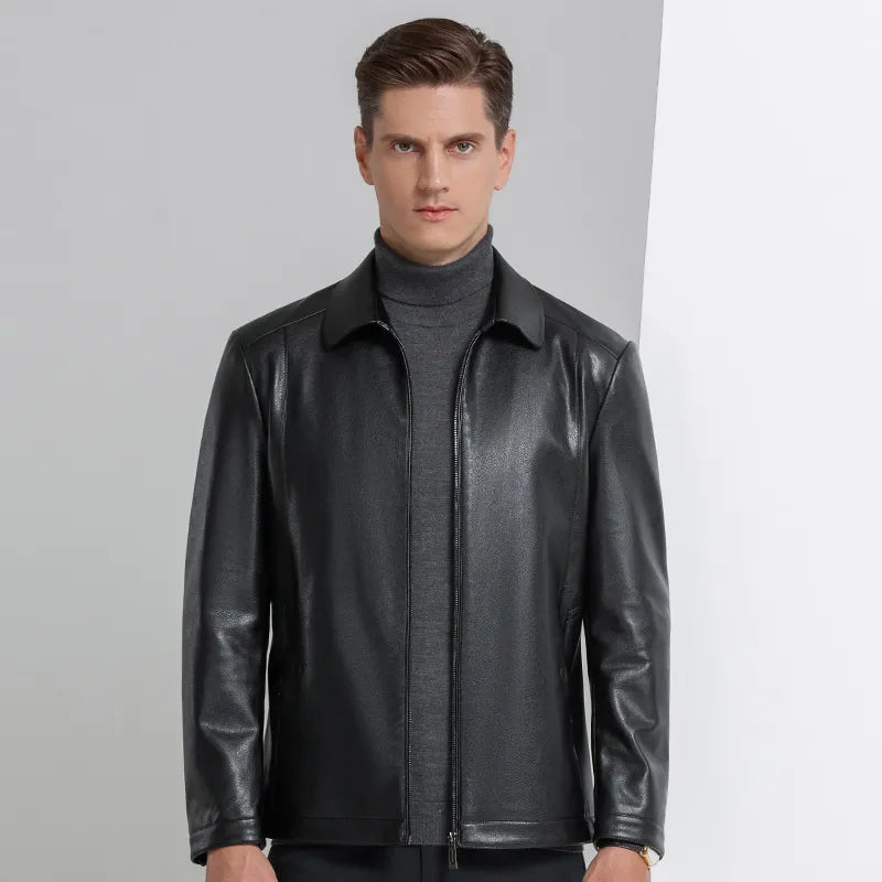 "Marco" - Genuine Leather Jacket by Cristian Moretti