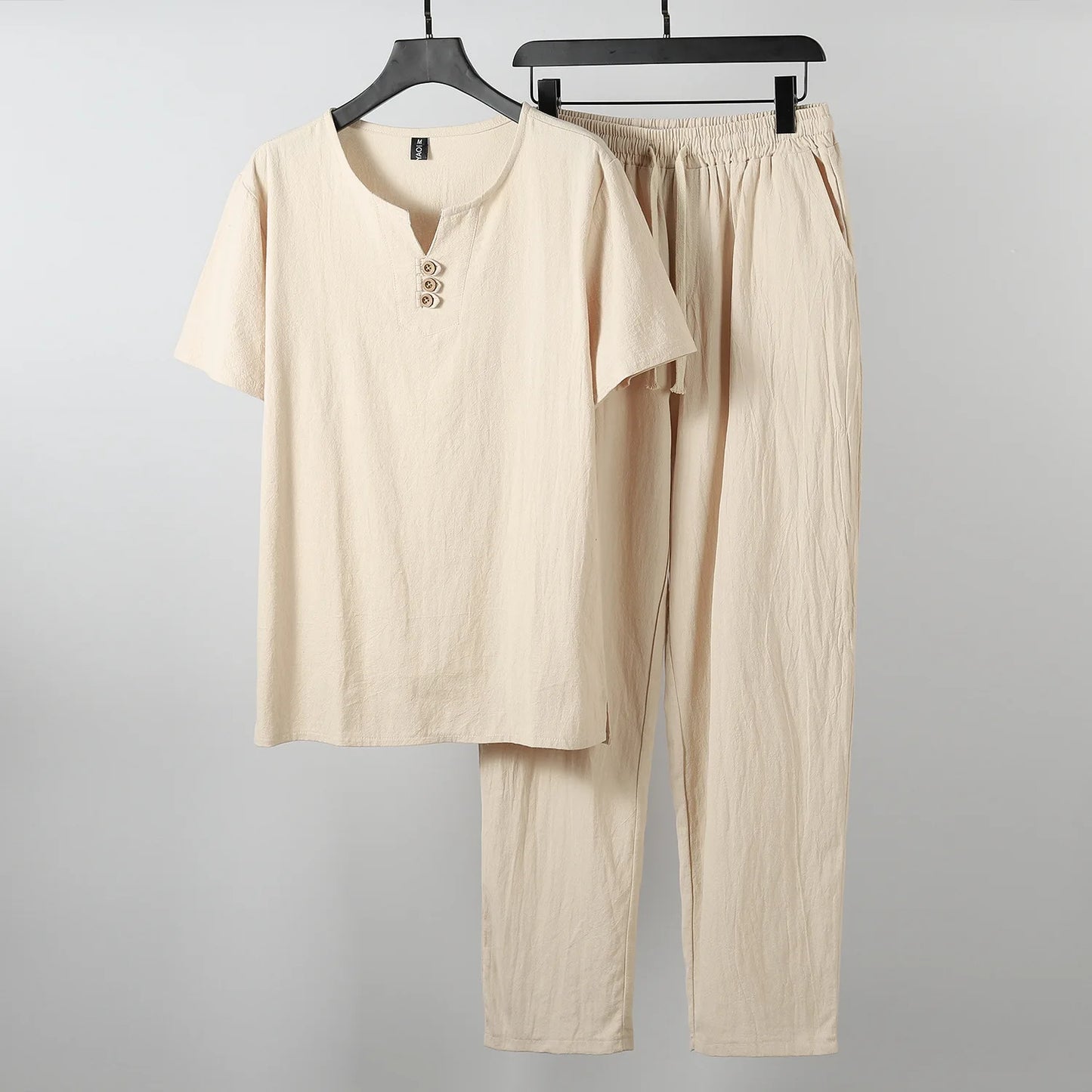 "Luigi" Linen Tracksuit Set