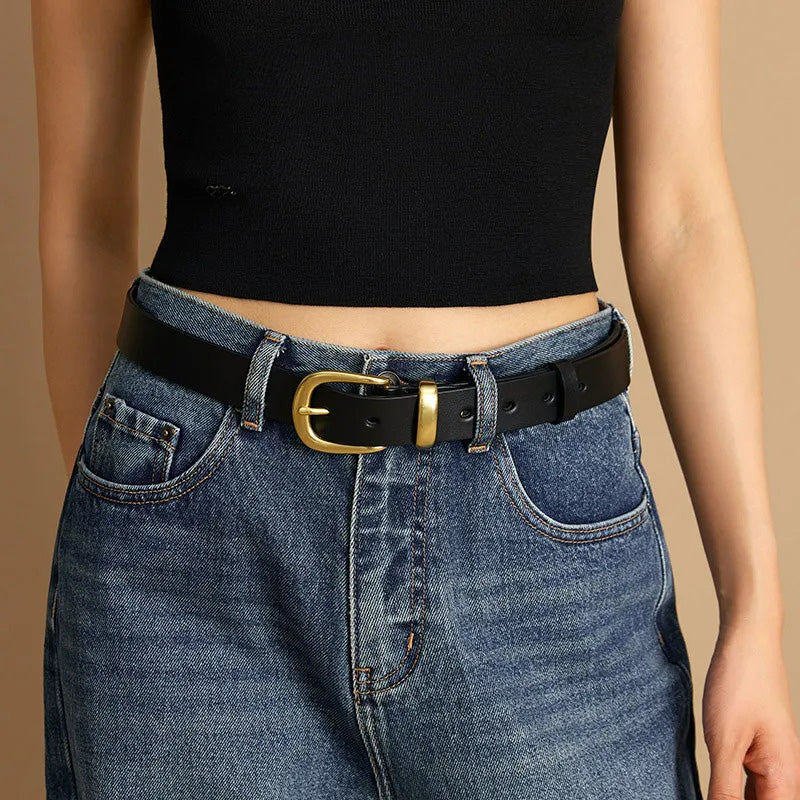 "Ludovica" Leather Belt