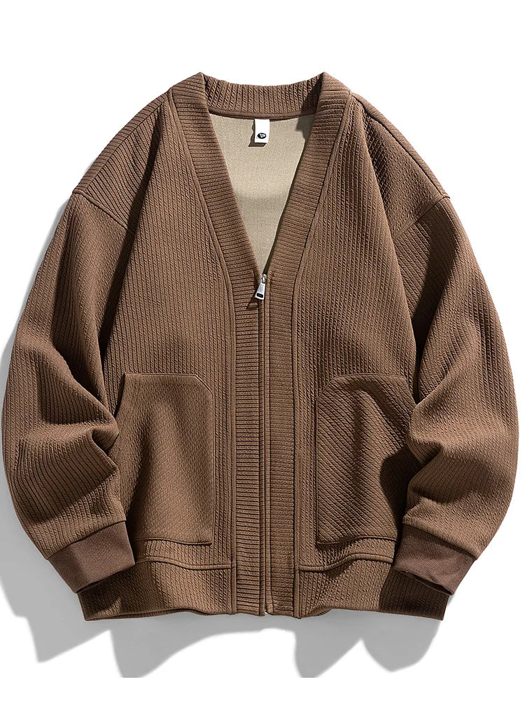 "Damiani" Zip-Up Cardigan