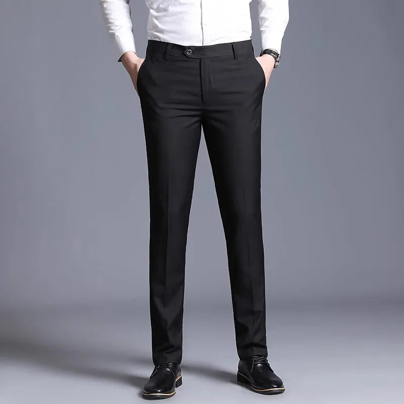 "Ambassador" Tailored Suit Pants