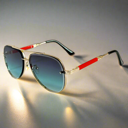 "Monte Carlo" Aviator Sunglasses