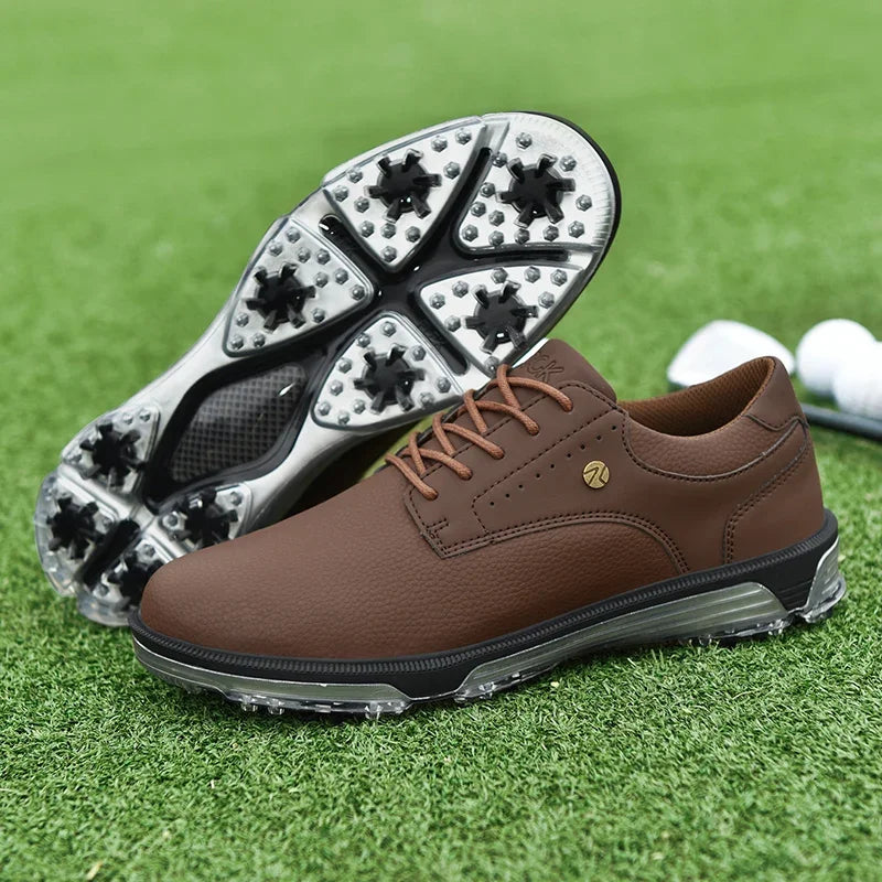 SwingMaster™ Leather Golf Shoes - Cristian Moretti