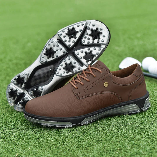 SwingMaster™ Leather Golf Shoes