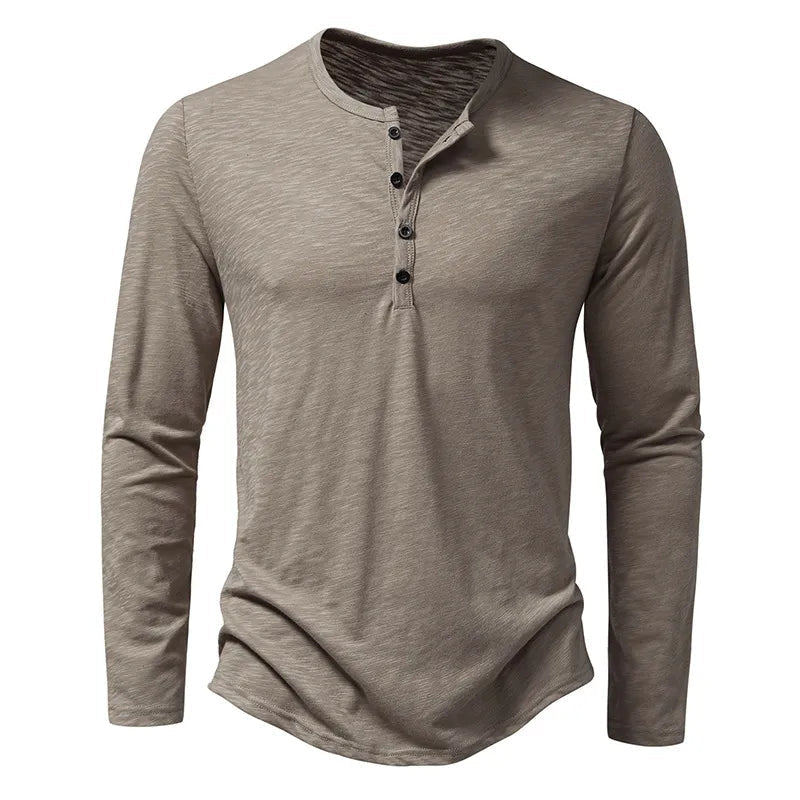 "Jaxon" Cotton Henley - Cristian Moretti