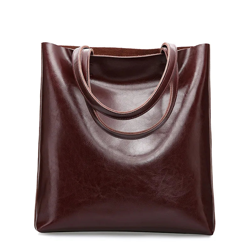 Alba Serenata – Structured Leather Tote