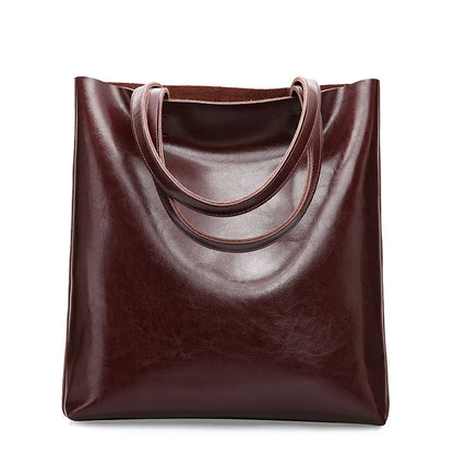 Alba Serenata – Structured Leather Tote