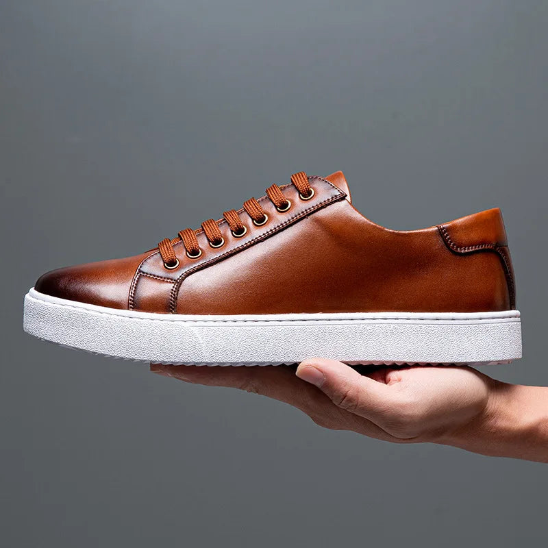 "Martino" Leather Sneaker