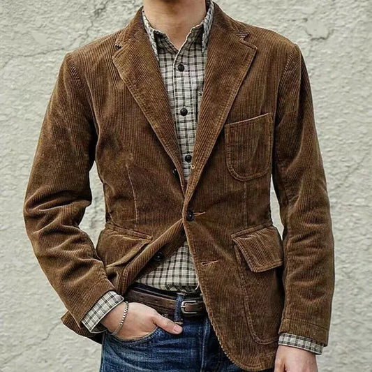 "Duca di Venezia" Corduroy Vintage Coat