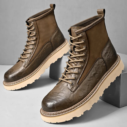 "Martin" Winter Leather Boots