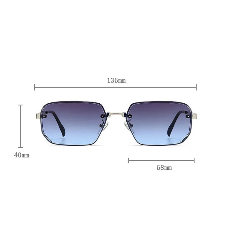 "Skyline" Square Sunglasses