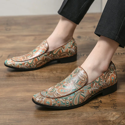 "Ardente" Leather Loafers