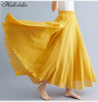 "Sunlit Breeze" Maxi Skirt - Cristian Moretti