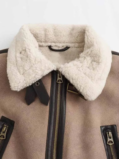 "Bella Moda" Shearling Jacket