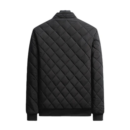 "The Maverick" Fleece Lined Bomber Jacket by Cristian Moretti® - Cristian Moretti