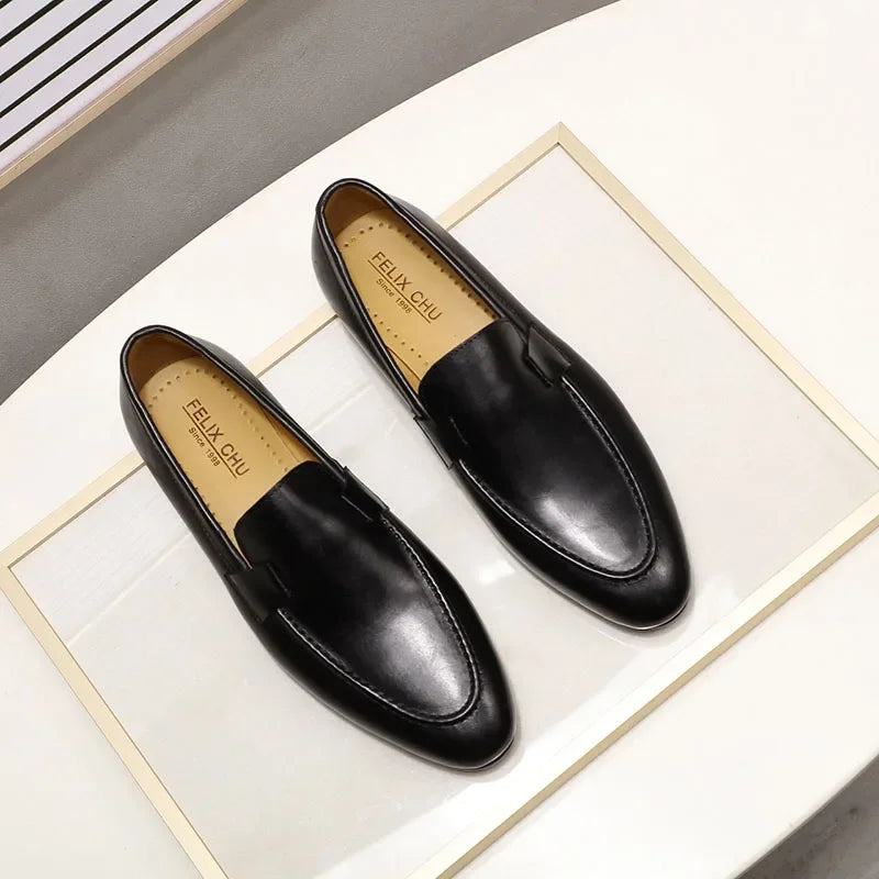 Artigiano"™ Hand-Painted Leather Loafers