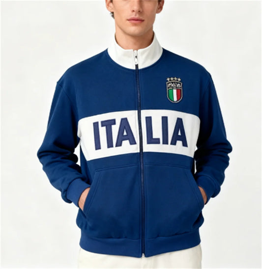 “Italia” - Full Zip Track Jacket by Cristian Moretti