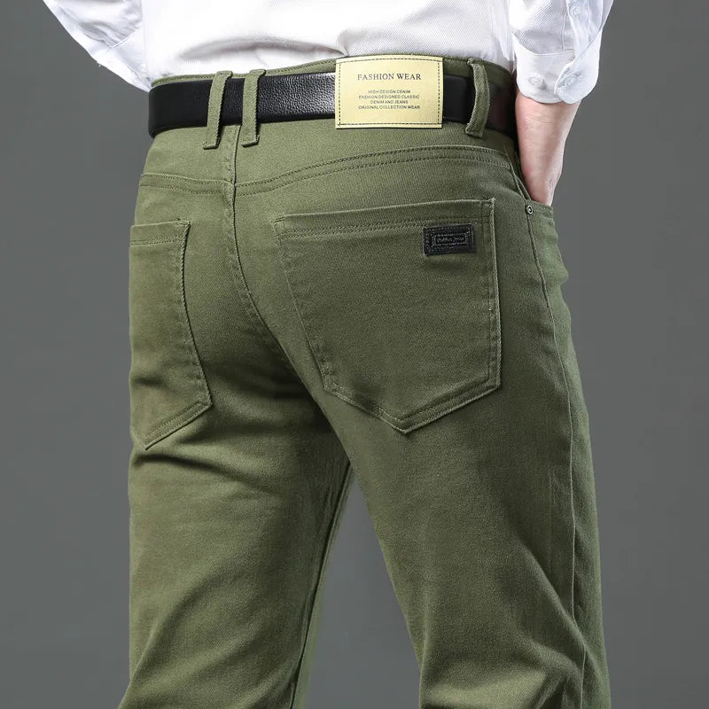 “Cinque” -  Slim Fit Cotton Jeans - by Cristian Moretti - Cristian Moretti