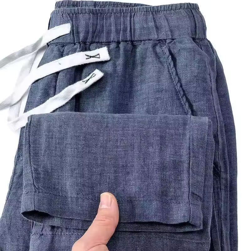 Marbella Linen Pants - Cristian Moretti