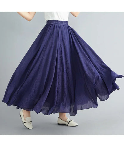 "Sunlit Breeze" Maxi Skirt