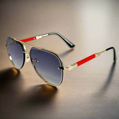 "Monte Carlo" Aviator Sunglasses