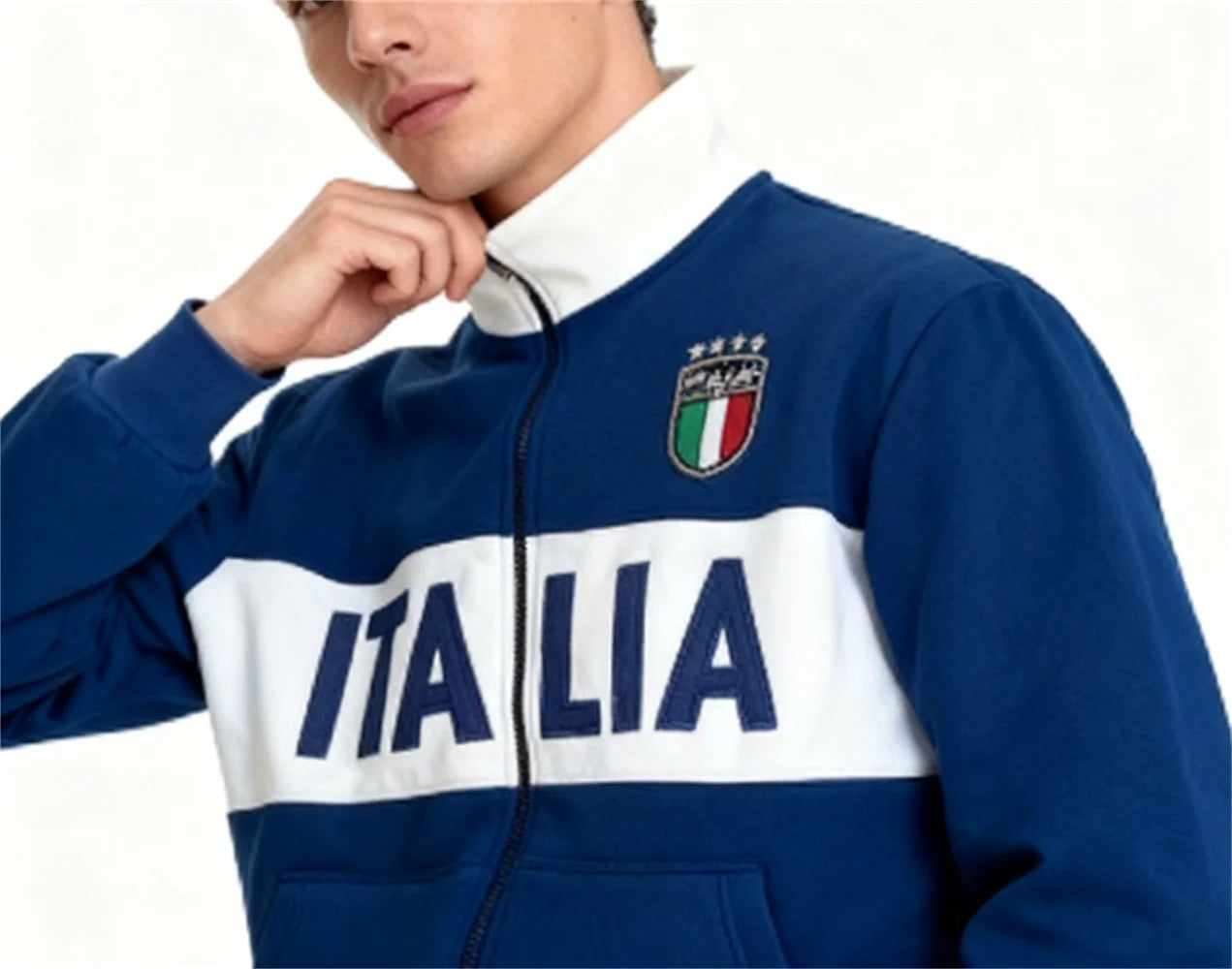 “Italia” - Full Zip Track Jacket by Cristian Moretti