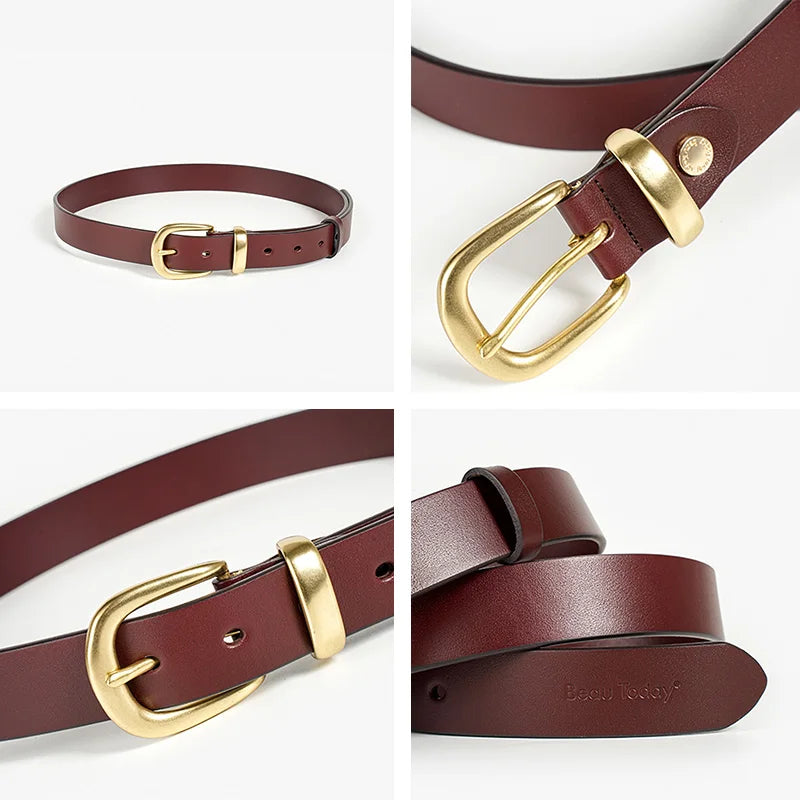 "Ludovica" Leather Belt