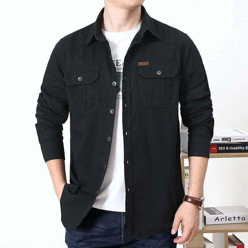 "L'esercito" Long Sleeve Shirt - Cristian Moretti