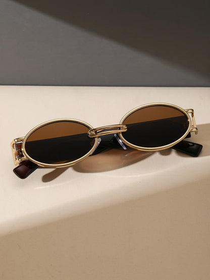 "Alba Serenata" Oval Vintage Sunglasses