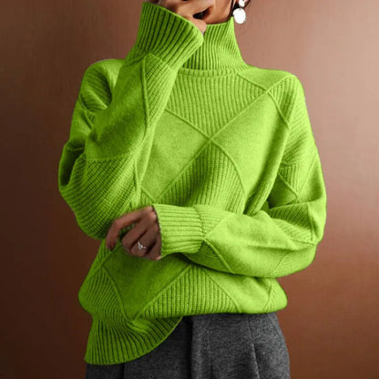 "Taglio Perfetto" Turtleneck Sweater