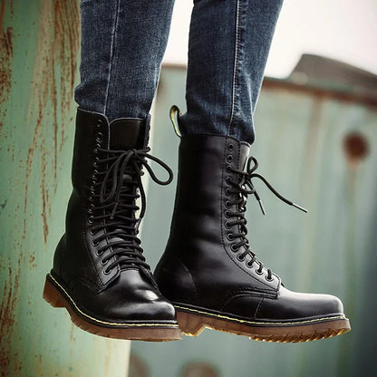 "Francesco" Leather Boots