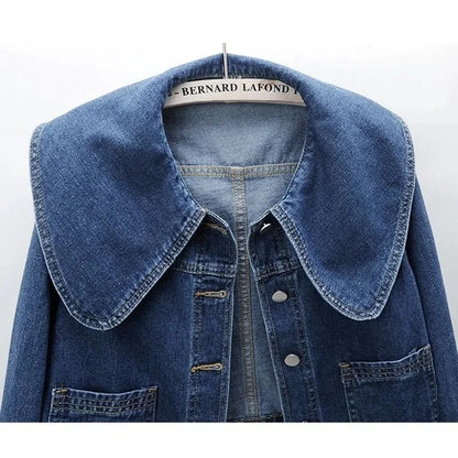 "Chiara Greco" Designer Denim Jacket