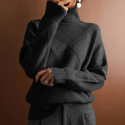 "Taglio Perfetto" Turtleneck Sweater